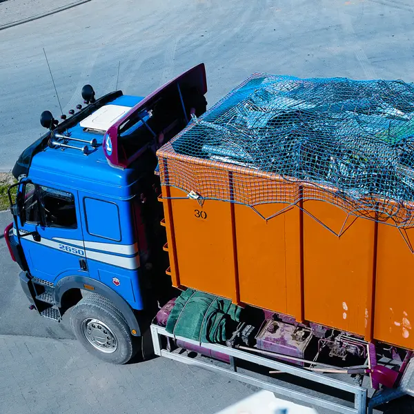 Huck Containernetz MW 45 Ø 2,5 mm - 3,50 x 5,00 m schwarz Highlight