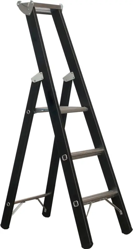 Neue Kollektion ZARGES Leiter Stehleiter Megastep S - 3 Sprossen