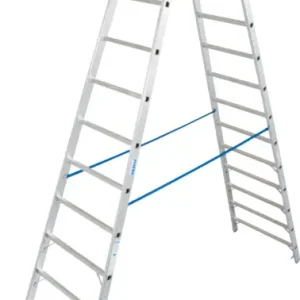 Krause Alu-Sprossendoppelleiter 2x14 Sprossen Neu Im Sortiment