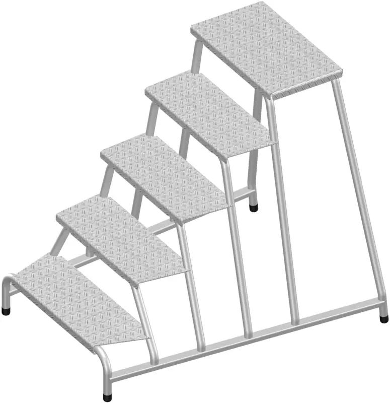 Schnäppchen Layher Maschinentritt 1075 5 Stufen