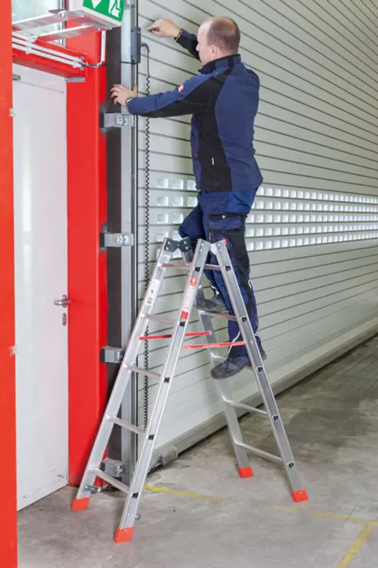 Nur Heute euroline Stehleiter PREMIUM Alu 2x8 Sprossen