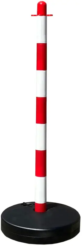 Neuheit Schake Kettenständer Kunststoff Typ 2 weiß rot