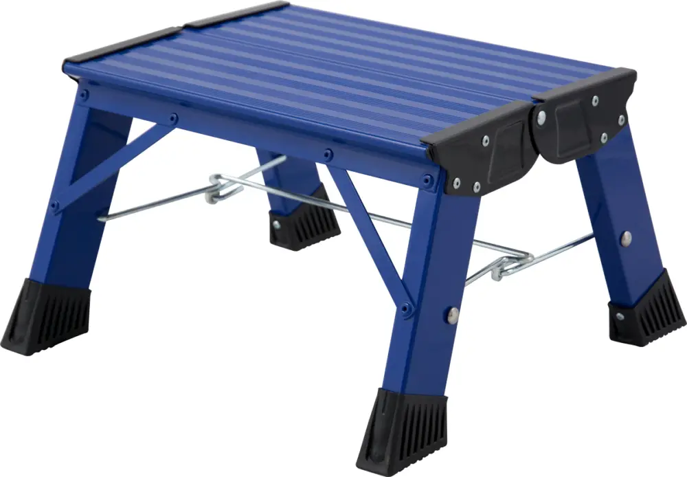 Krause Alu-Klapptritt Treppy 1 Stufe Blau Top-Preis