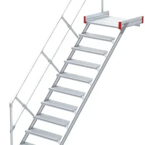 euroline Podesttreppe 45° 11 Stufen - 800 mm Bestpreis