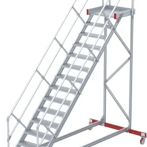 Sofort Bestellen euroline Wartungsbühne 45° 15 Stufen - 800 mm