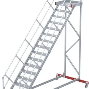 Preiswert euroline Wartungsbühne 45° 17 Stufen - 1000 mm