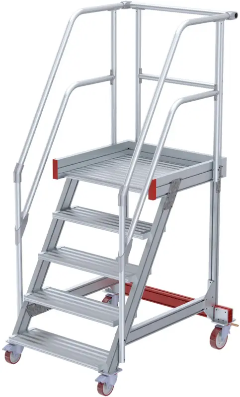 euroline Wartungsbühne 60° 5 Stufen - 600 mm Top-Angebot