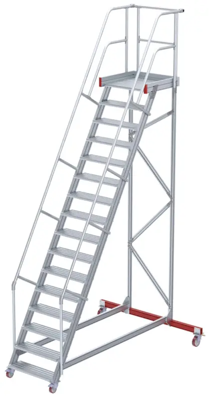 Markenprodukt euroline Wartungsbühne 60° 16 Stufen - 800 mm