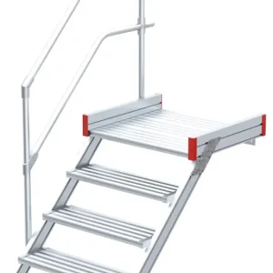 euroline Podesttreppe 45° 4 Stufen - 600 mm Preisreduziert