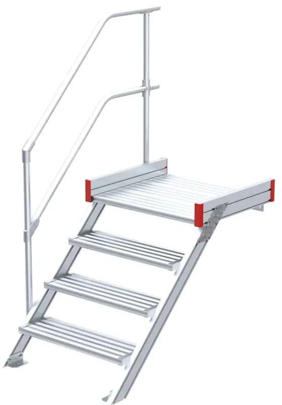 euroline Podesttreppe 45° 4 Stufen - 600 mm Preisreduziert