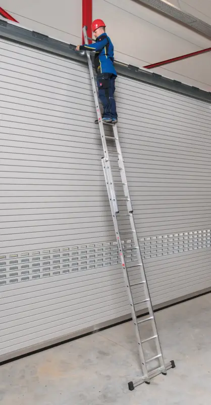 euroline Schiebeleiter PREMIUM Alu 2-teilig 2x12 Sprossen Heißes Angebot