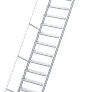 euroline Podesttreppe 60° 16 Stufen - 600 mm Top-Angebot