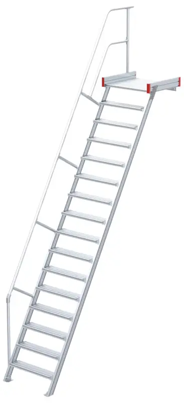euroline Podesttreppe 60° 16 Stufen - 600 mm Top-Angebot