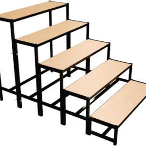 Nur Heute Bütec Bühnentreppe Stahl 5-stufig Indoor