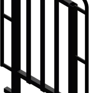 Bütec Sicherheitsgeländer Stahl 110 cm - 4 x 2 m Top-Seller