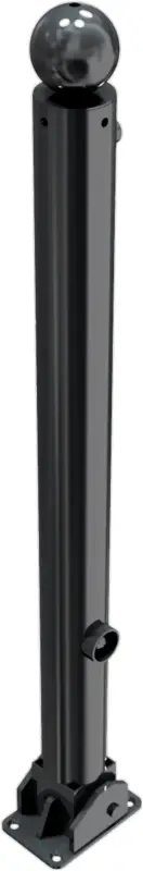 Schake Stilpfosten 475 UDD Ø 76 mm anthrazit Super-Preis
