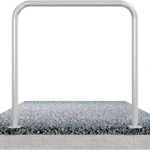 Abverkauf Schake Rohrbügel Stahl OD Ø 60 mm dunkelgrau - 2000 x 1000 mm