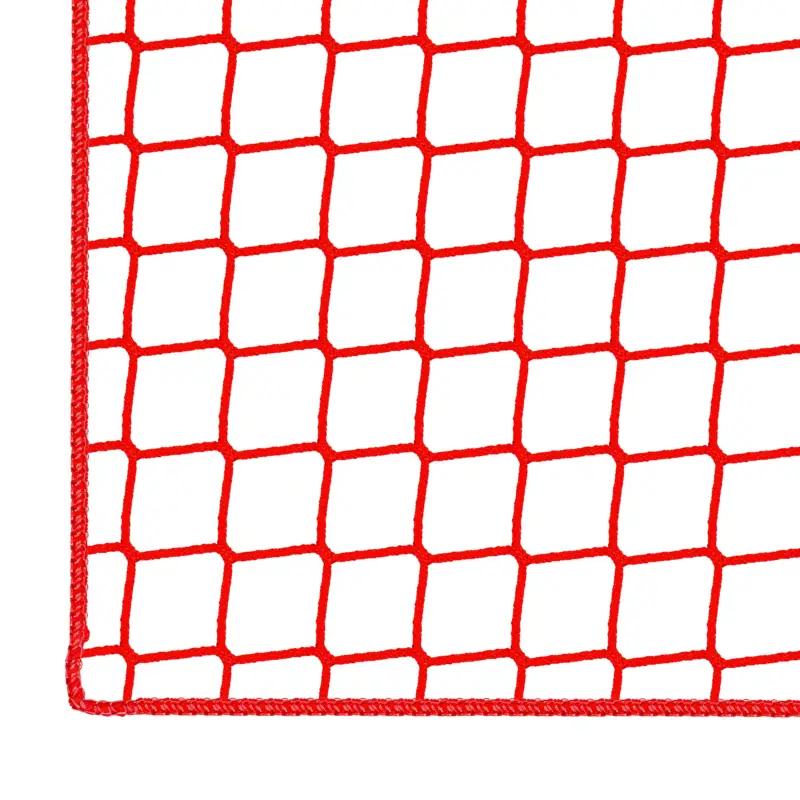 Huck Seiten Schutznetz MW 100 - 2,00 x 5,00 m rot Neu Im Sortiment