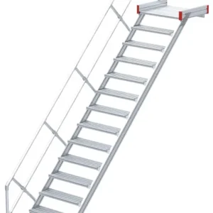 euroline Podesttreppe 45° 15 Stufen - 1000 mm Bestpreis