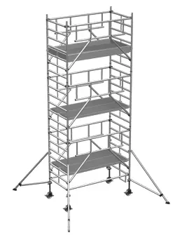 Rollgerüst ZARGES MultiTower S-PLUS 2T 1,35x1,80m - AH 7,30m Knallerangebot