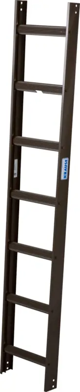 Krause Alu-Kaminkehrerleiter 7 Sprossen Braun Must-Have