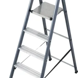 Krause Alu-Stufenstehleiter Sepro® S eloxiert 6 Stufen Highlight