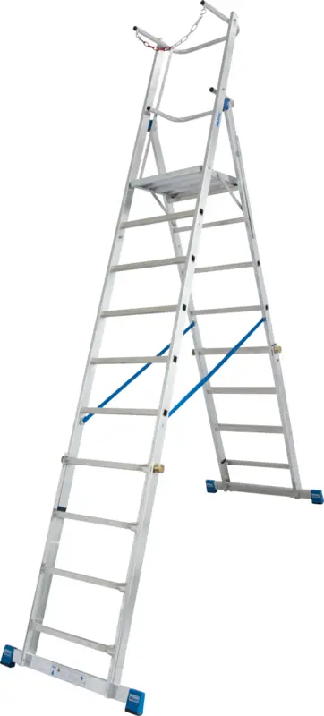 Krause Alu-Teleskop-Plattformleiter 8-10 Stufen Saisonangebot