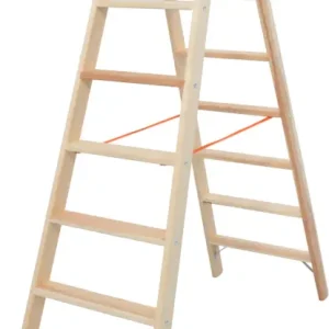 Krause Holz-Stufendoppelleiter 2x8 Stufen Heißes Angebot