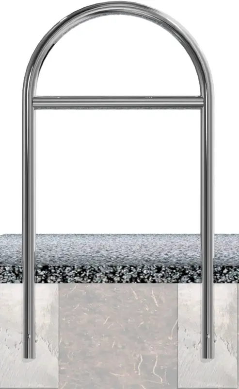 Schake Rundbügel Edelstahl mit Querholm OE Ø 48 mm - 650 x 1200 mm Kracherpreis