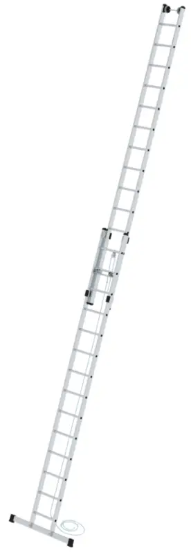 Günzburger Seilzugleiter Alu 2-teilig 2x14 Sprossen Beliebt