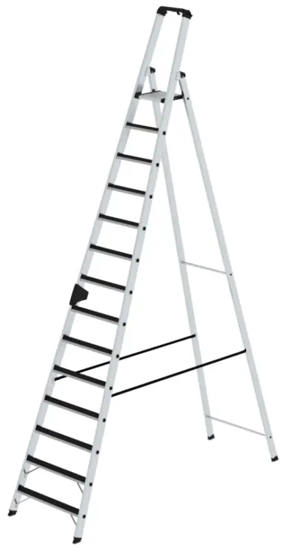 Günzburger Stehleiter Alu clip-step 14 Stufen Neue Ware