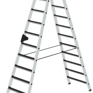 Rabatt Günzburger Stehleiter R13 Alu clip-step 2x12 Stufen