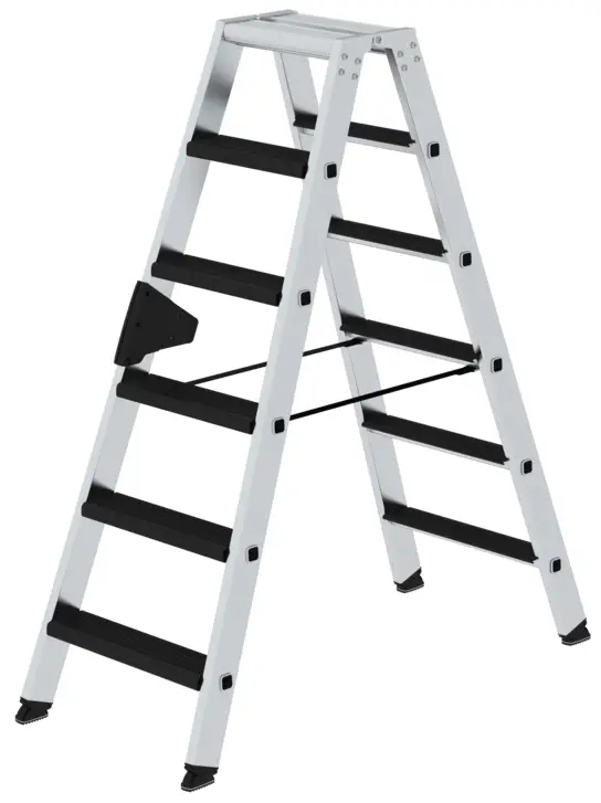 Direktkauf Günzburger Stehleiter Alu relax step 2x6 Stufen