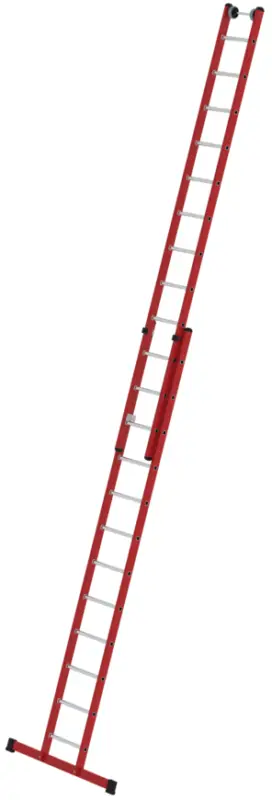 Günzburger Schiebeleiter Kunststoff 2-teilig 2x12 Sprossen Markenware
