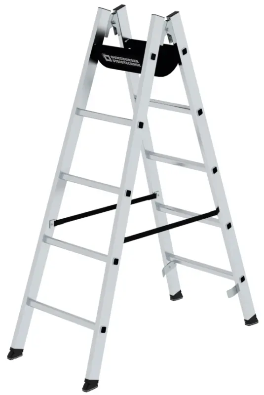 Preisknaller Günzburger Stehleiter Alu 2x5 Sprossen