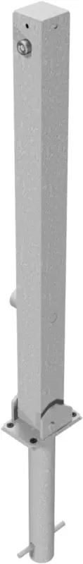 Schake Absperrpfosten UED 70 x 70 mm verzinkt Begrenztes Angebot