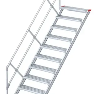 euroline Alu-Treppe 45° 11 Stufen - 800 mm Ausverkauf