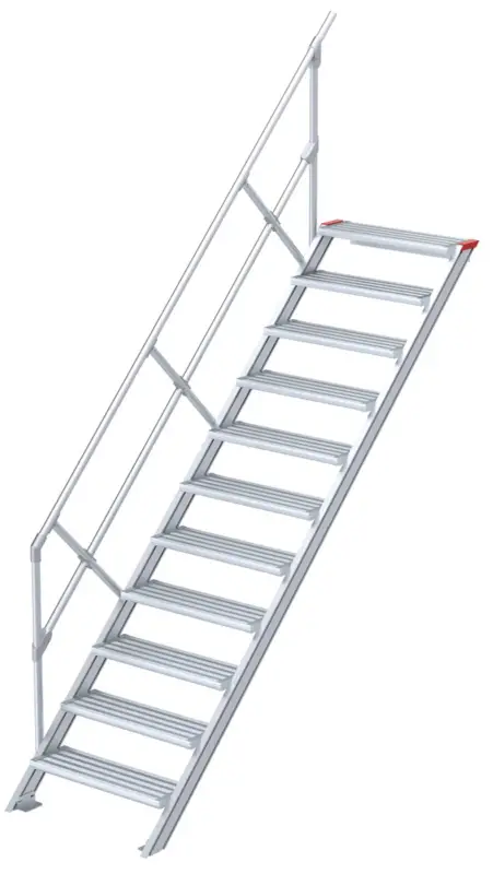 euroline Alu-Treppe 45° 11 Stufen - 800 mm Ausverkauf