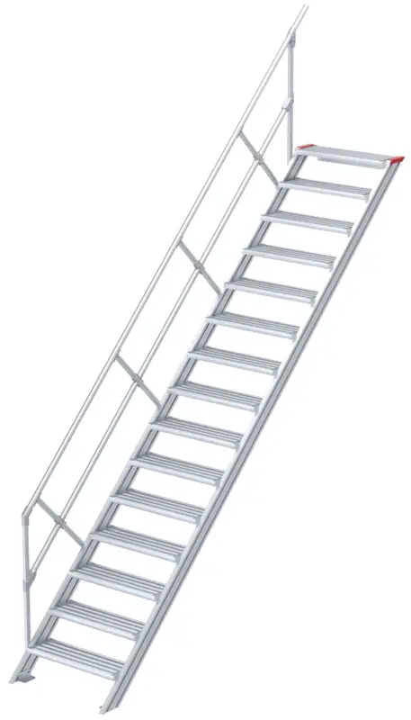 euroline Alu-Treppe 45° 15 Stufen - 1000 mm Jetzt Kaufen