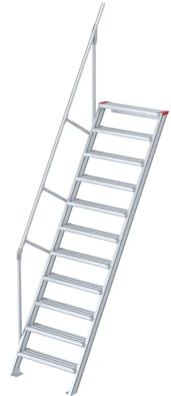Jetzt Kaufen euroline Alu-Treppe 60° 11 Stufen - 600 mm