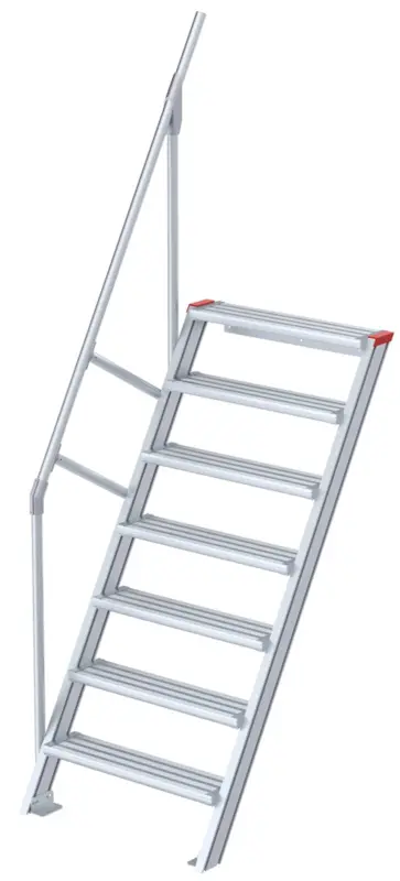 Finale Aktion euroline Alu-Treppe 60° 7 Stufen - 800 mm