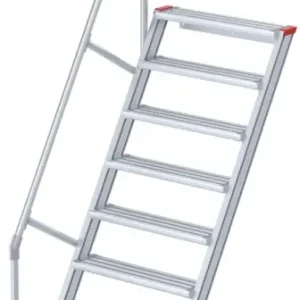 euroline Alu-Treppe 60° 9 Stufen - 1000 mm Geprüft