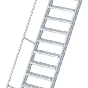 euroline Alu-Treppe 60° 14 Stufen - 1000 mm Must-Have