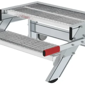 Top-Seller Günzburger Arbeitspodest 800 fahrbar Alu 2 Stufen SG