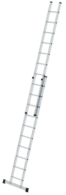 Günzburger Schiebeleiter Alu 2-teilig 2x10 Sprossen Neue Ware