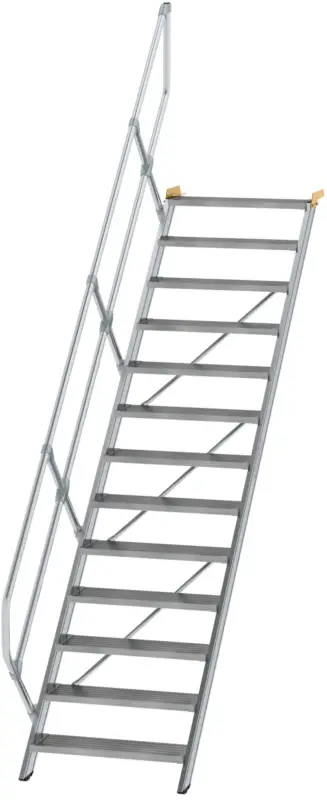 Günzburger Treppe 45° 13 Stufen - 800 mm breit Versand Am Gleichen Tag