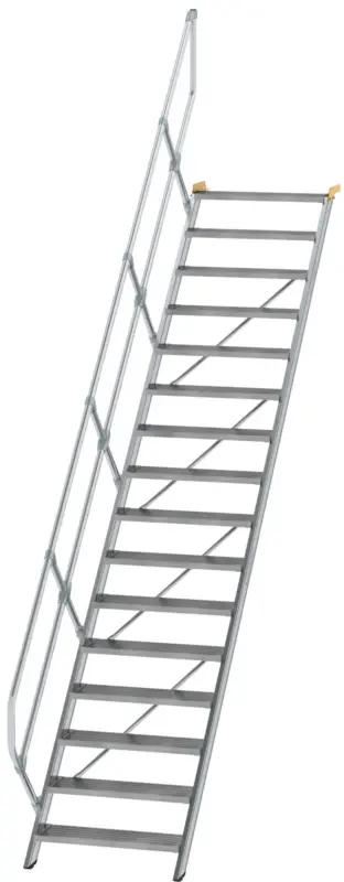 Günzburger Treppe 45° 16 Stufen - 800 mm breit Beliebt
