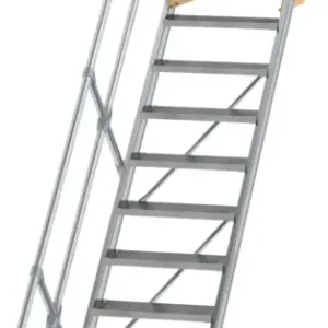Schnäppchen Günzburger Podesttreppe 45° 12 Stufen - 600 mm breit