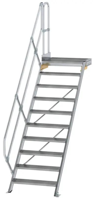 Mega-Angebot Günzburger Podesttreppe 45° 10 Stufen - 800 mm breit