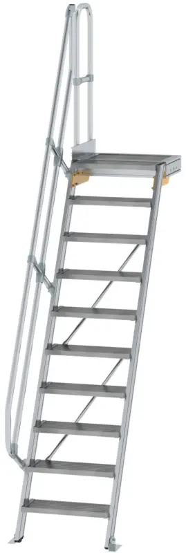 Günzburger Podesttreppe 60° 10 Stufen - 600 mm breit Top-Seller